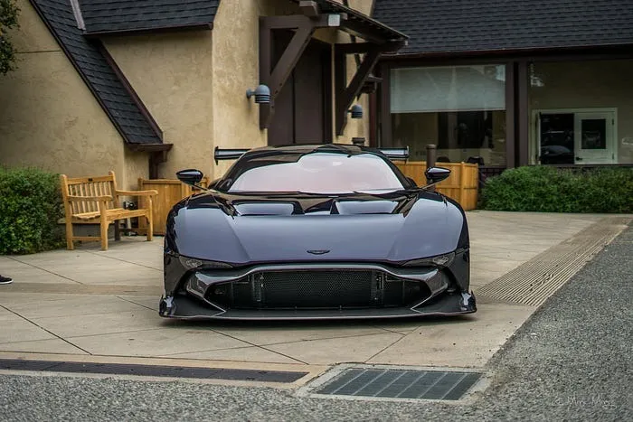 Aston Martin Vulcan front three-quarter view