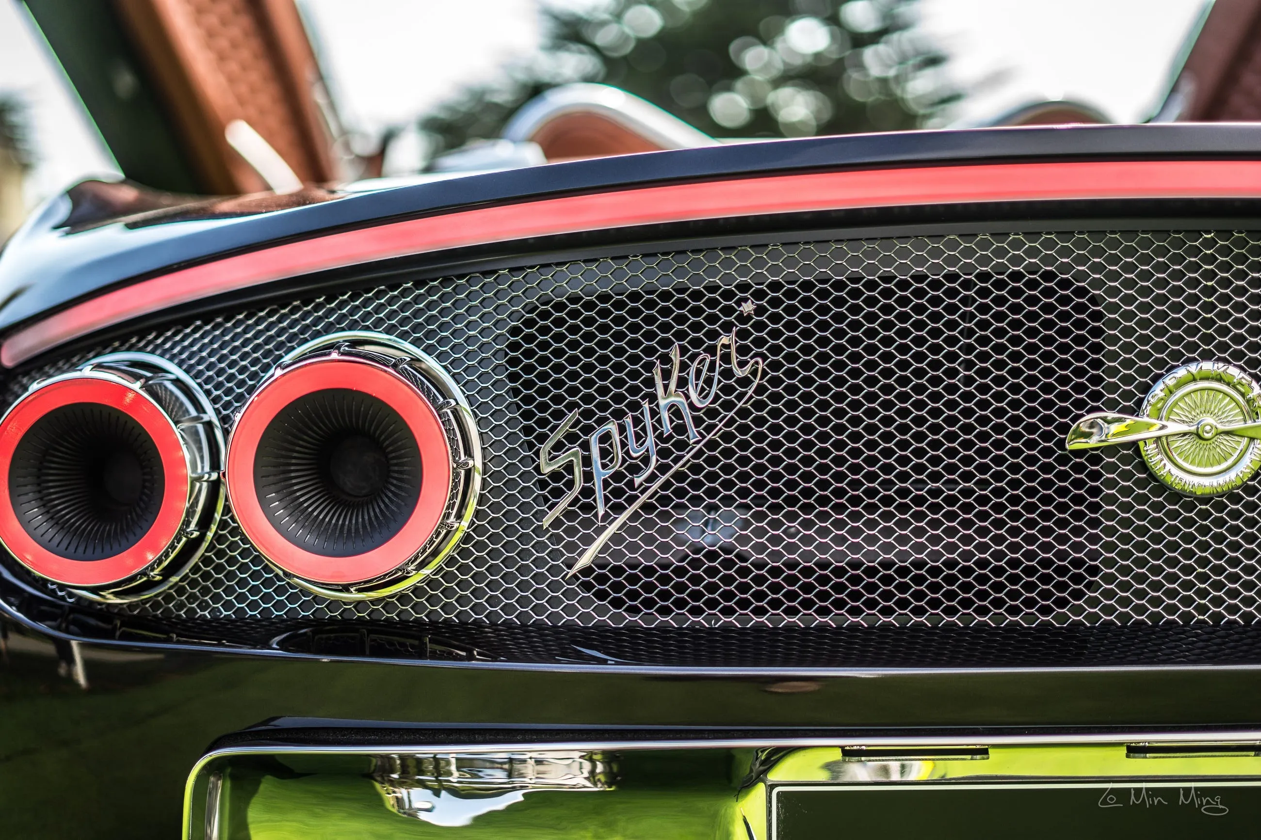 Spyker C8 Preliator open-top view