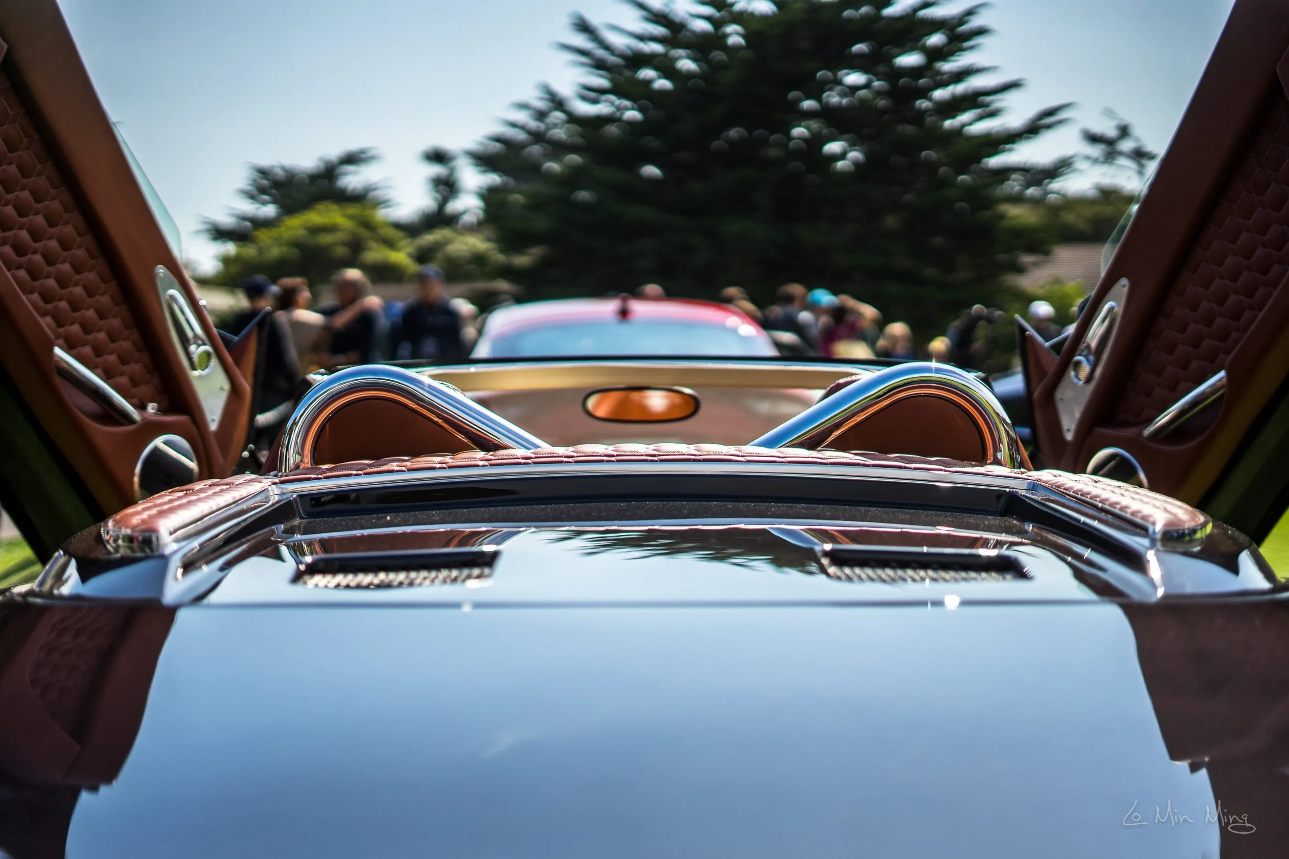 Spyker C8 Preliator interior lighting detail