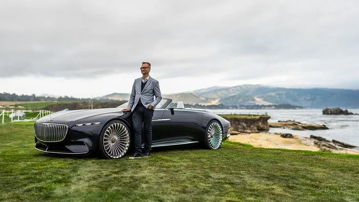 Vision Mercedes-Maybach 6 Cabriolet designer and car