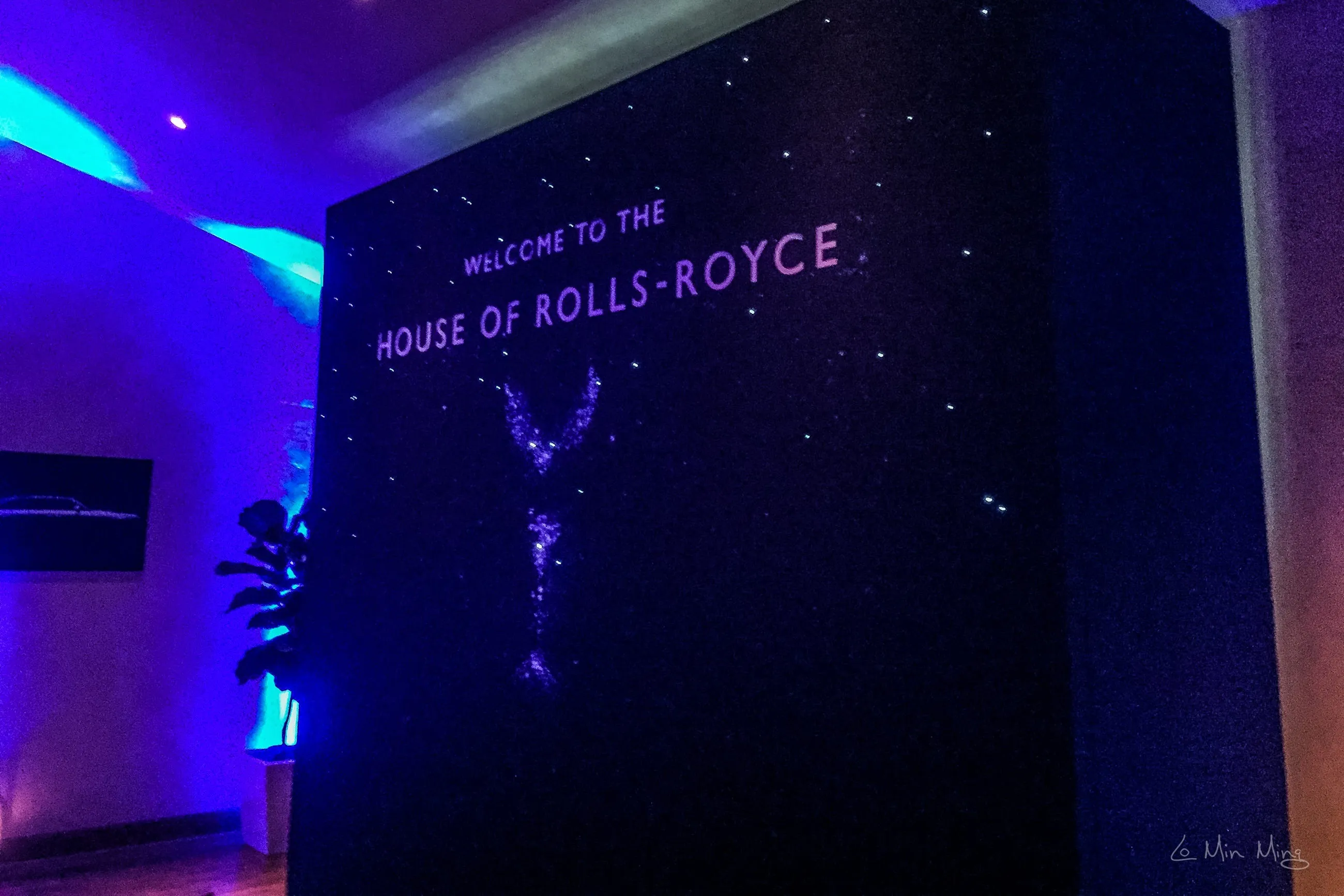 House of Rolls-Royce outdoor setup
