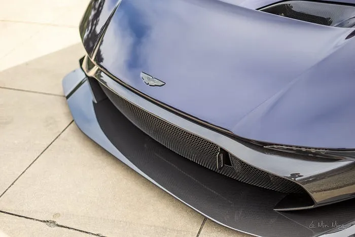 Aston Martin Vulcan nose and headlight detail