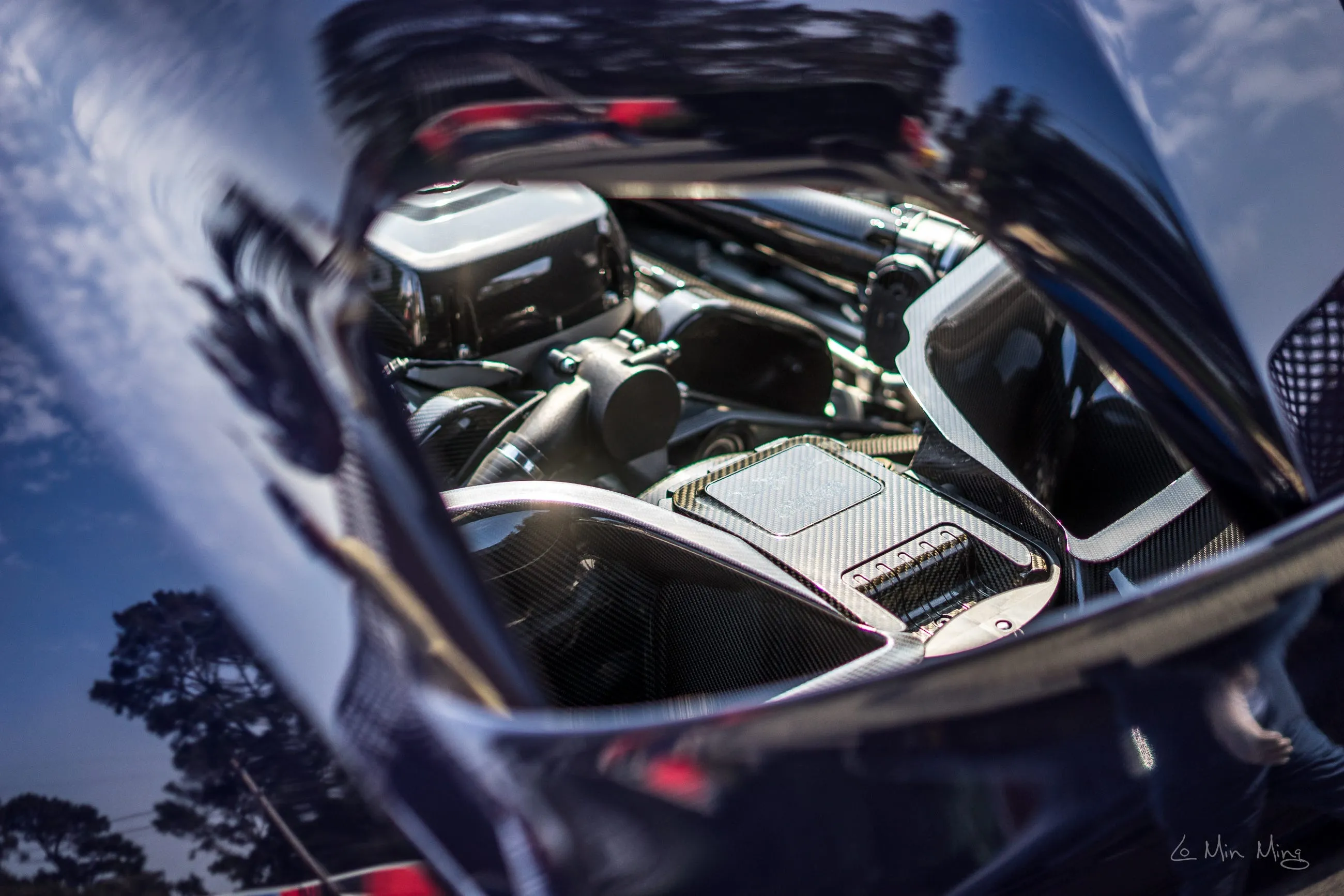 Aston Martin Vulcan exhaust manifold detail