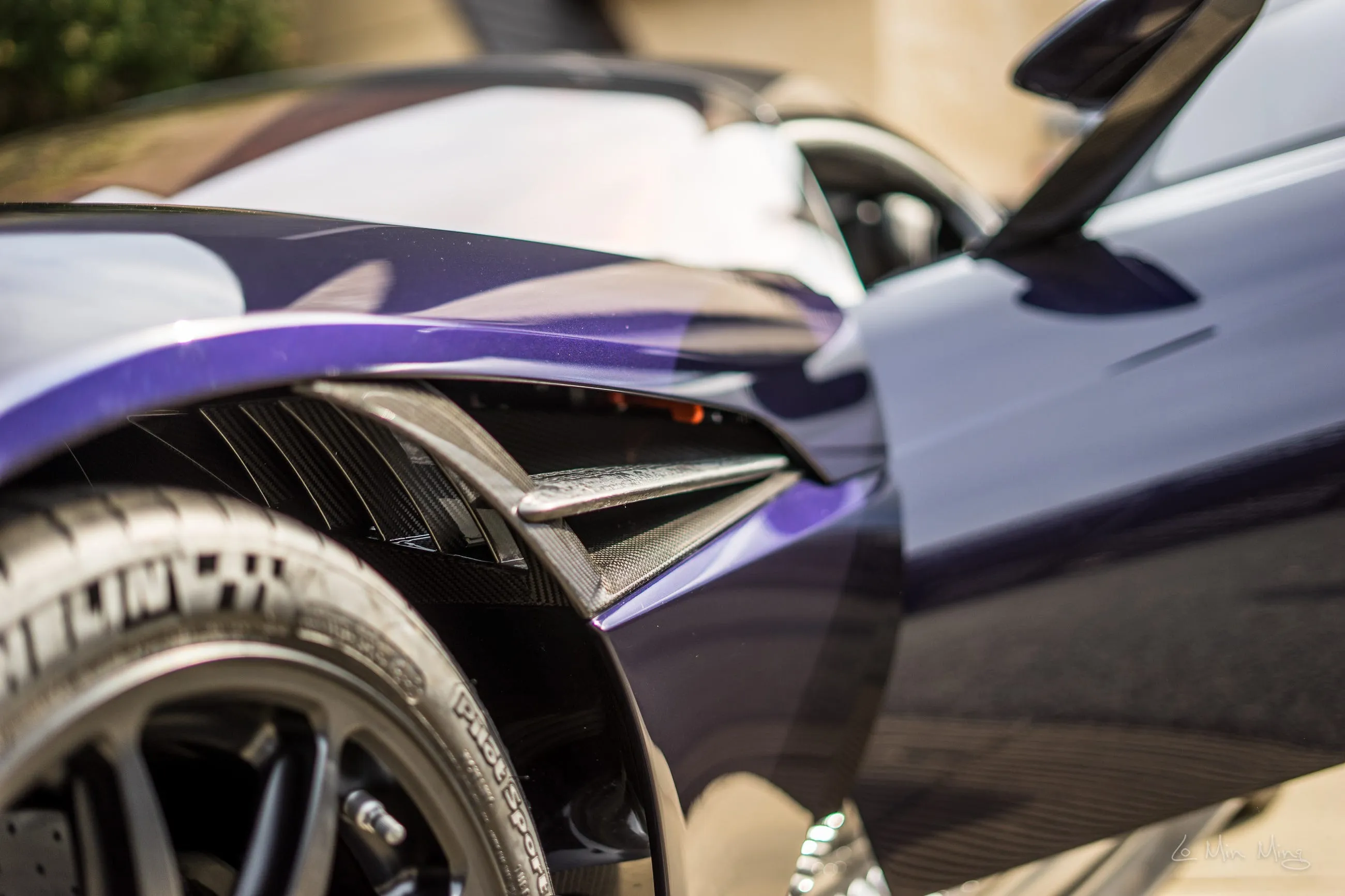 Aston Martin Vulcan door opening mechanism