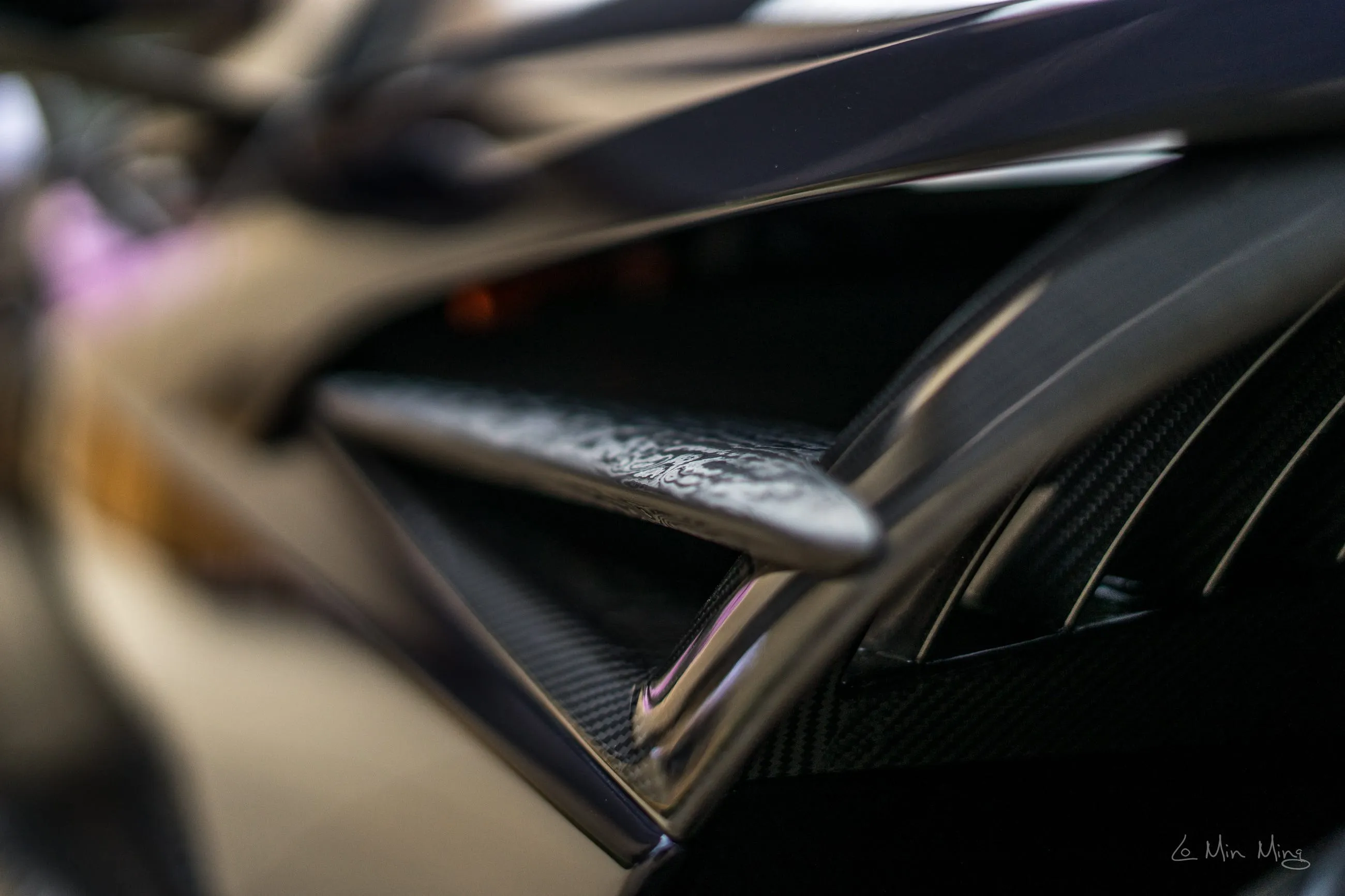 Aston Martin Vulcan fender vent and side surfacing