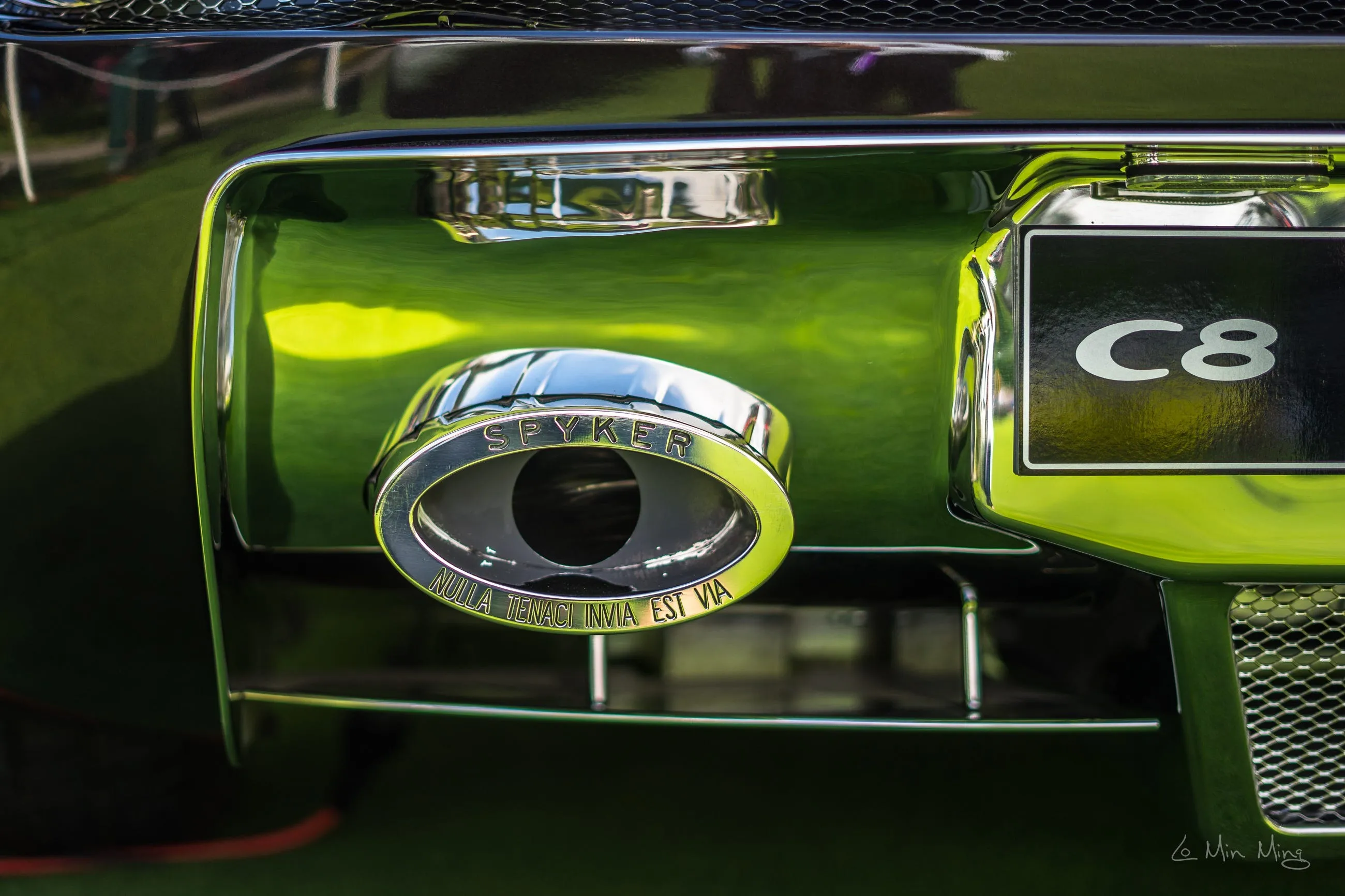 Spyker C8 Preliator side profile