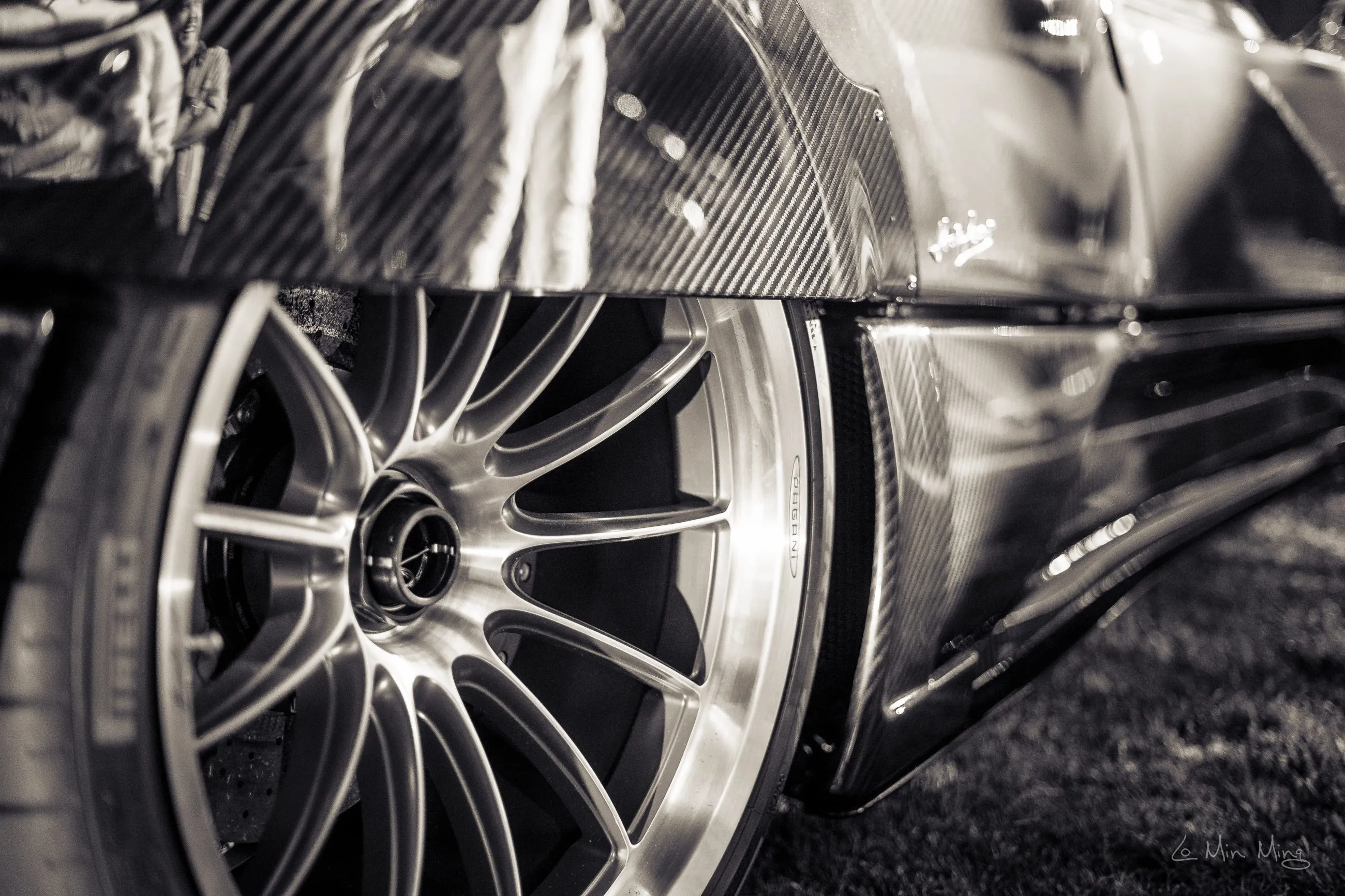 House of Pagani guests and display