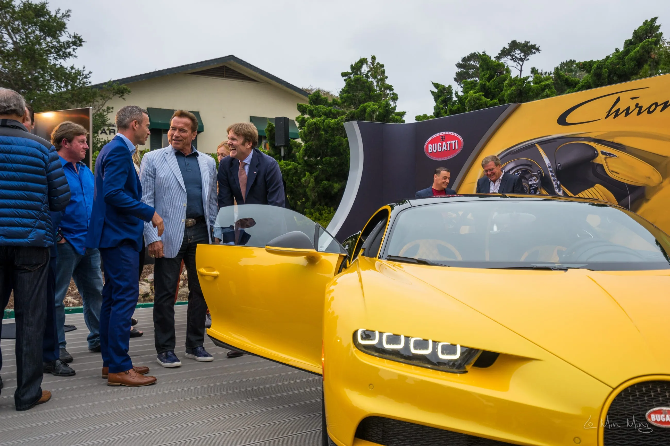 Wolfgang Durheimer beside the Chiron
