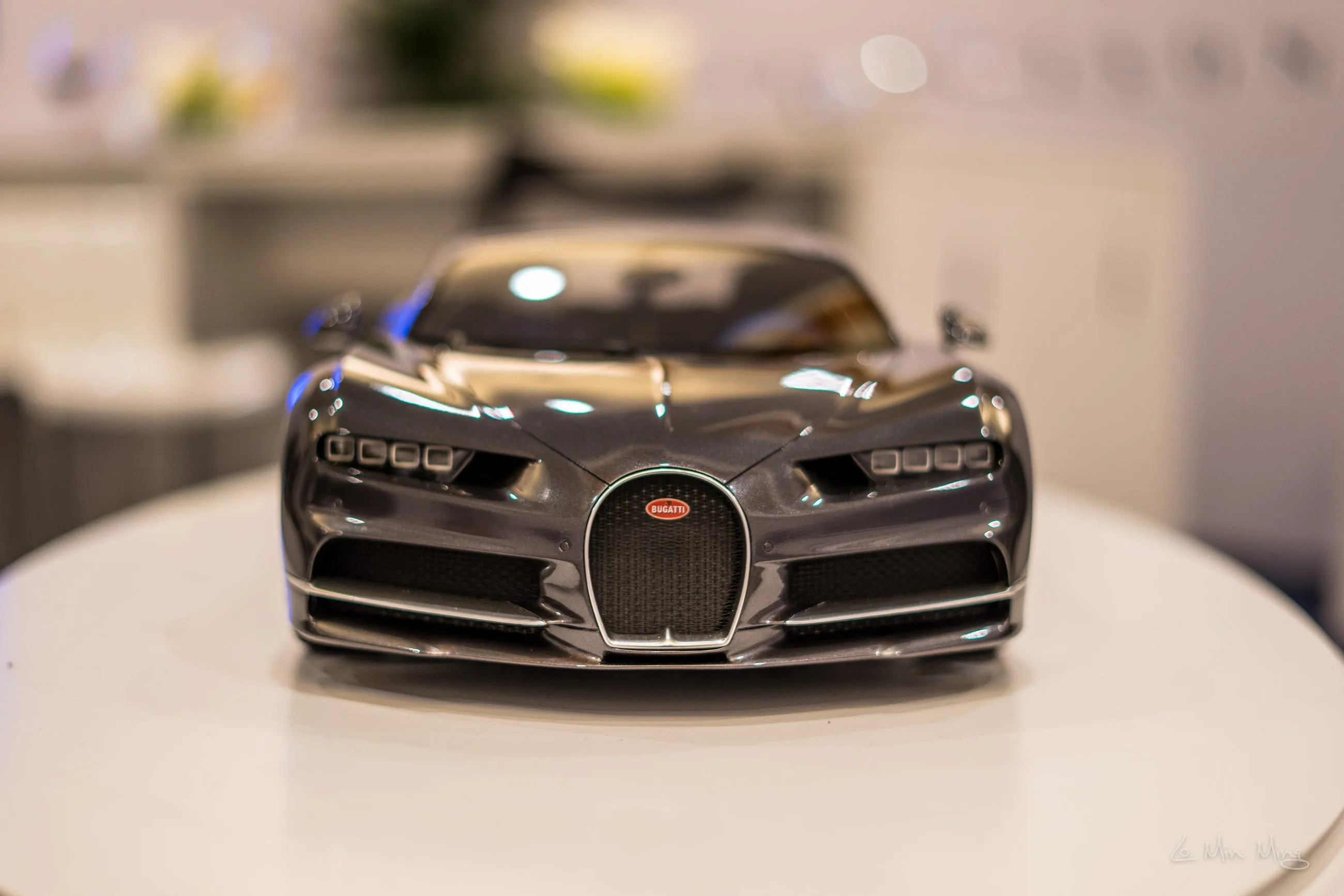 Bugatti apparel display