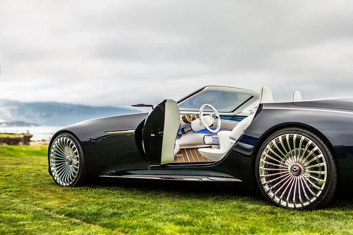 Vision Mercedes-Maybach 6 Cabriolet hood and fender