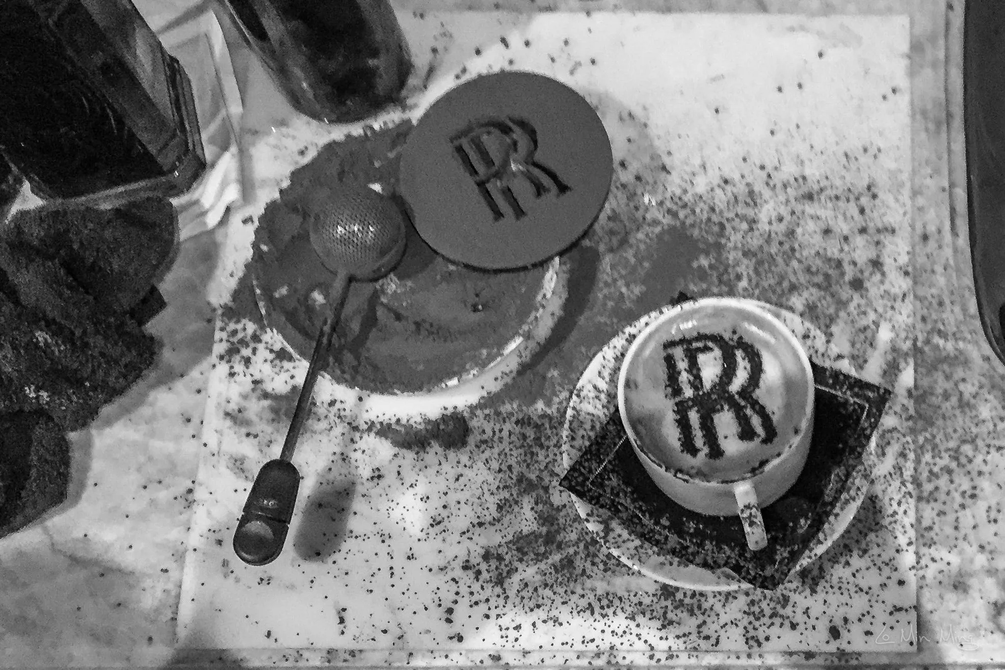 Rolls-Royce catering detail