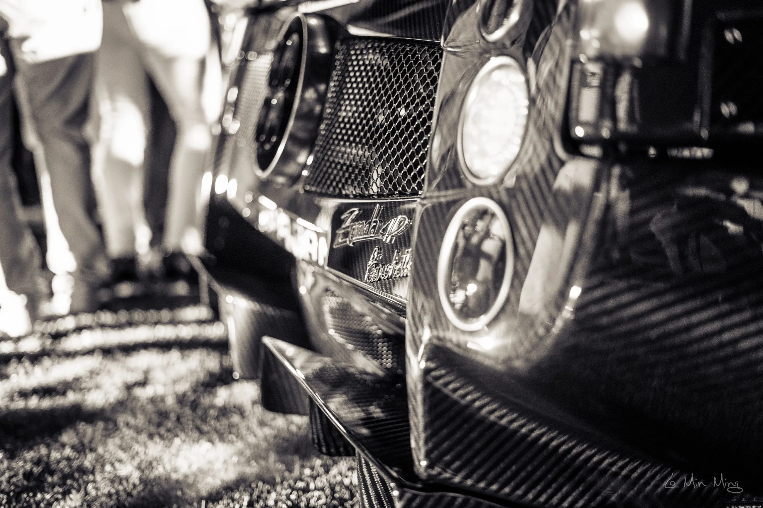 House of Pagani close crowd scene