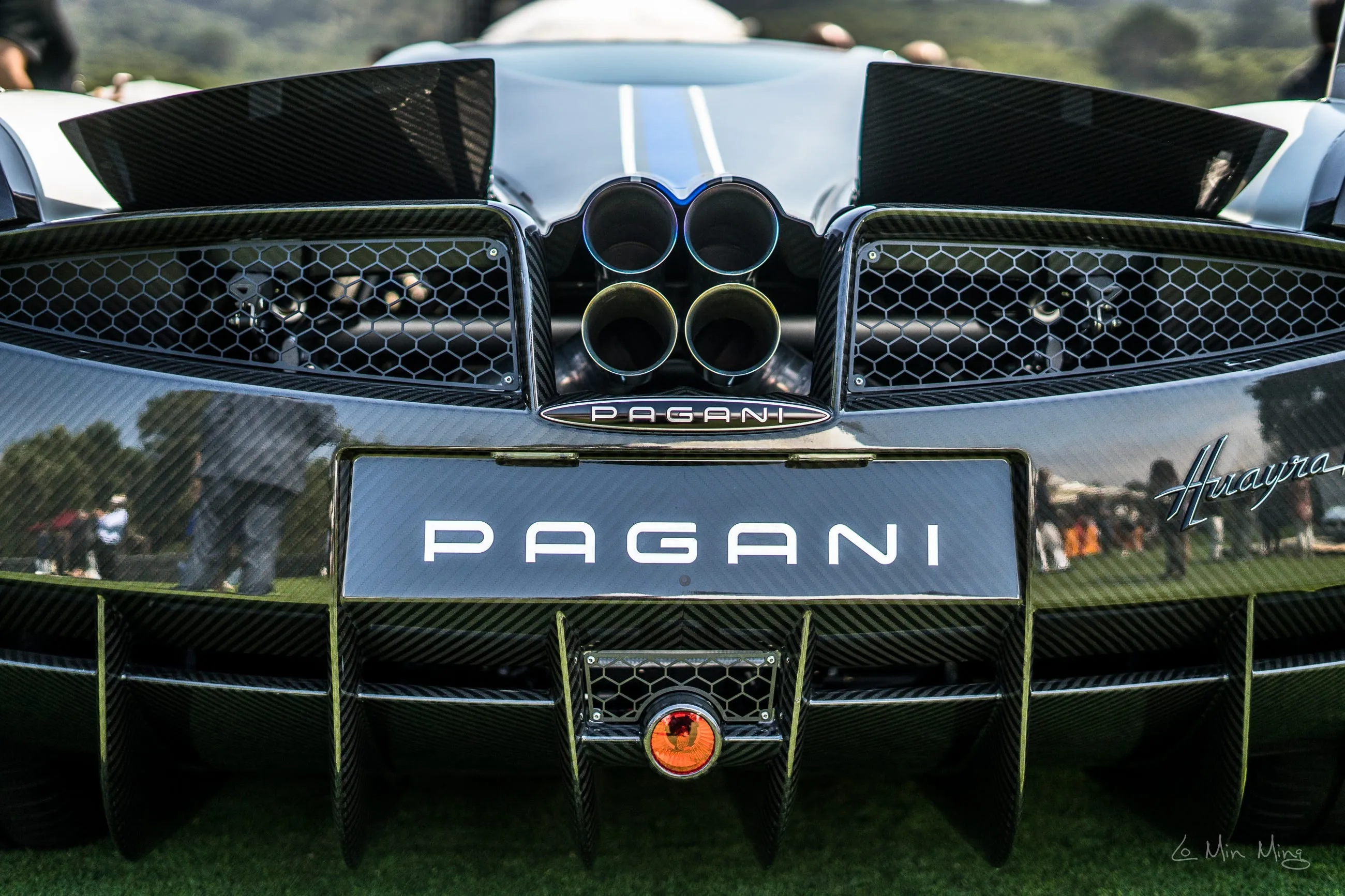 Pagani four-pipe rear 4