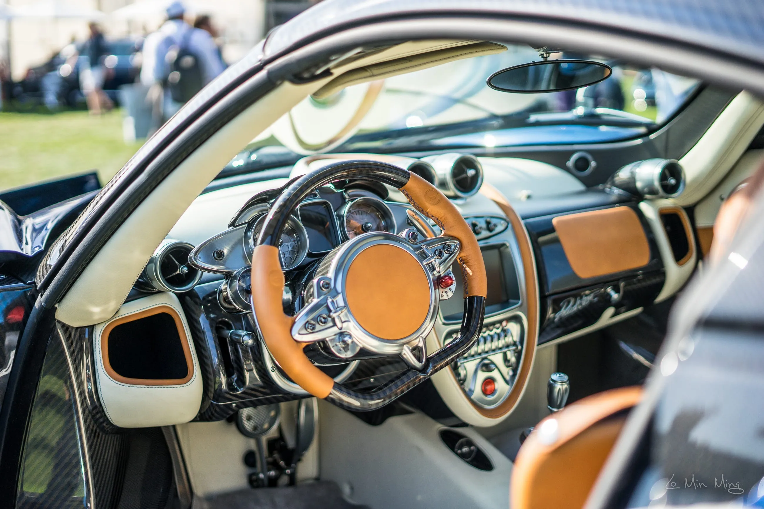 Pagani display at The Quail