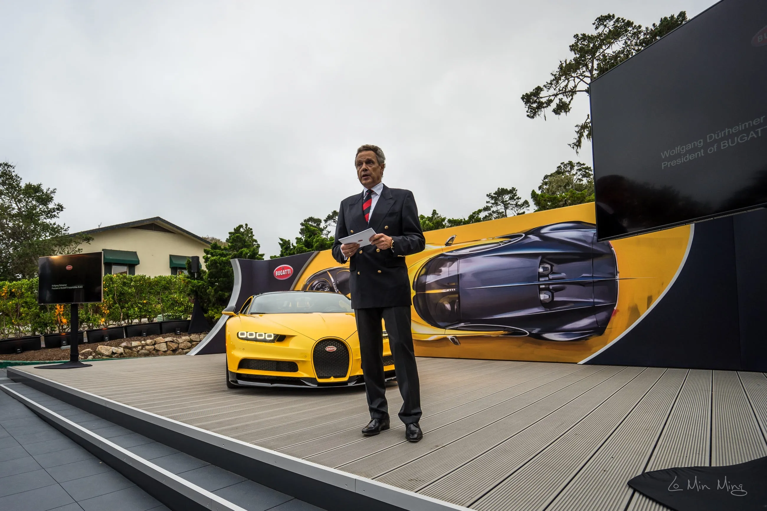 Bugatti presentation detail