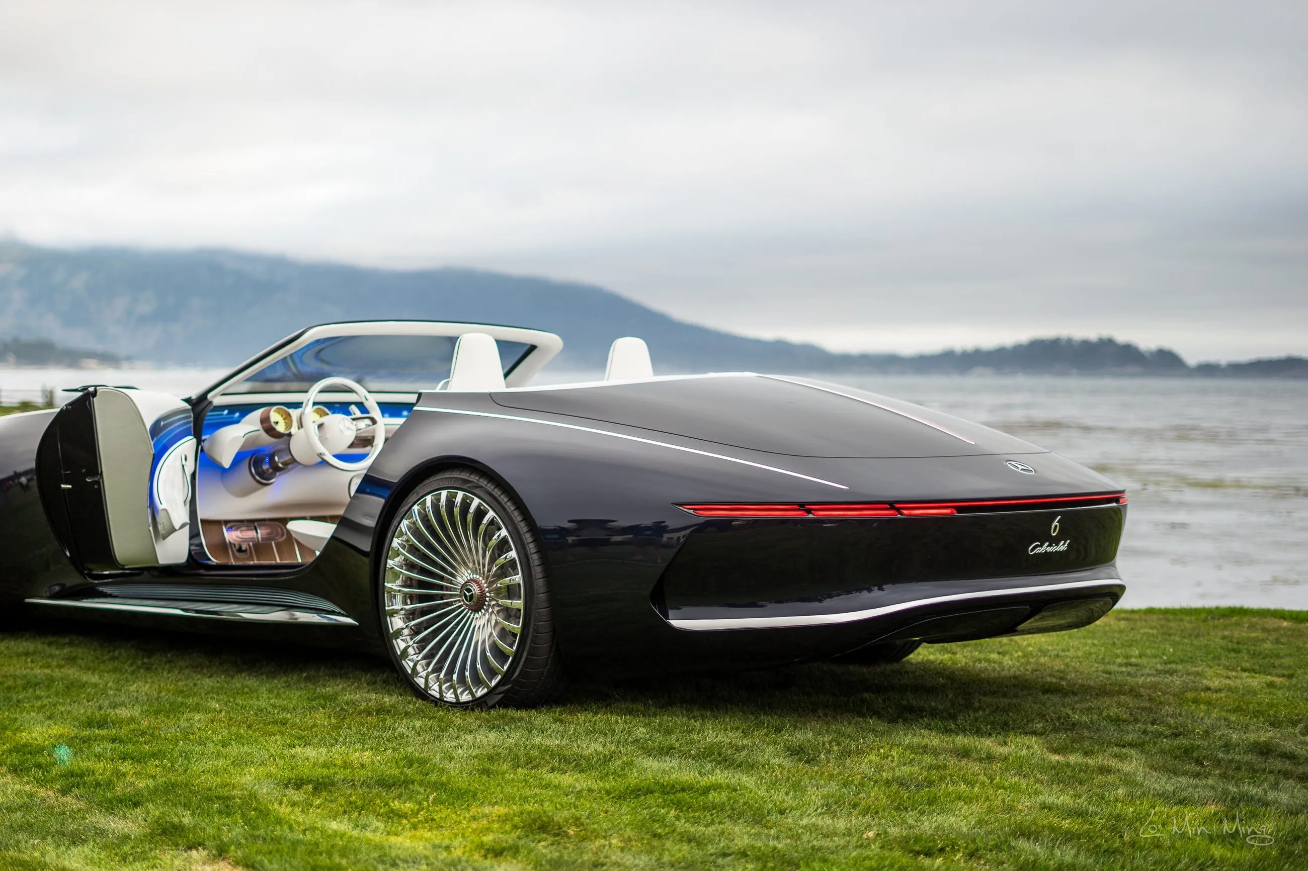 Vision Mercedes-Maybach 6 Cabriolet door and body contour