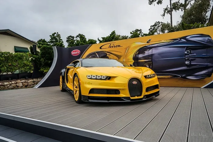 Bugatti Chiron side detail